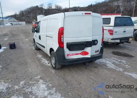 2017 Ram Promaster City Tradesman из США, поврежденный, VIN ZFBERFAB9H6F19612